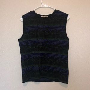 St. John Sweater Tank - Medium